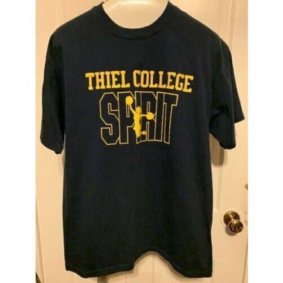 THIEL COLLEGE SPIRIT SIZE LARGE T-SHIRT - Picture 1 of 3